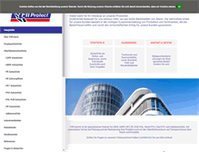 Tablet Screenshot of filprotect.de